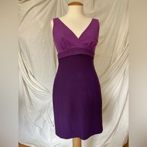 Armani Exchange, size 4, purple dress.